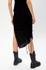 Helmut Lang Ruched skirt